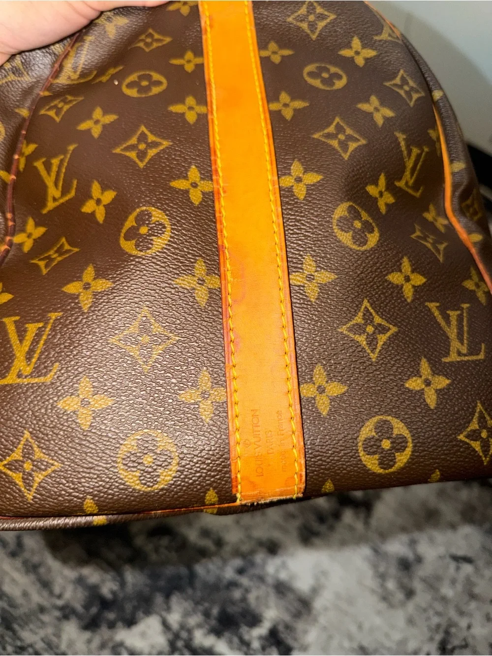 Louis Vuitton — Monogram Keepall 50 Bandoulière #265